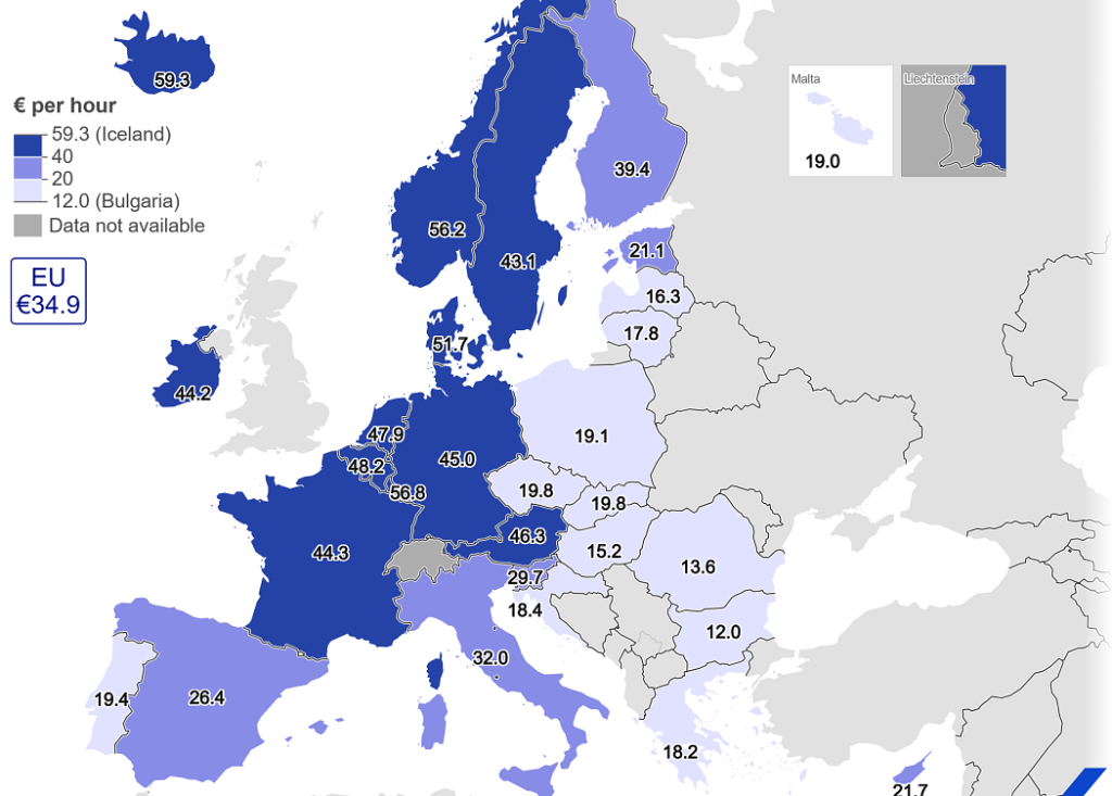 Românii muncesc mai mult, dar câștigă puțin: Paradoxul Europei