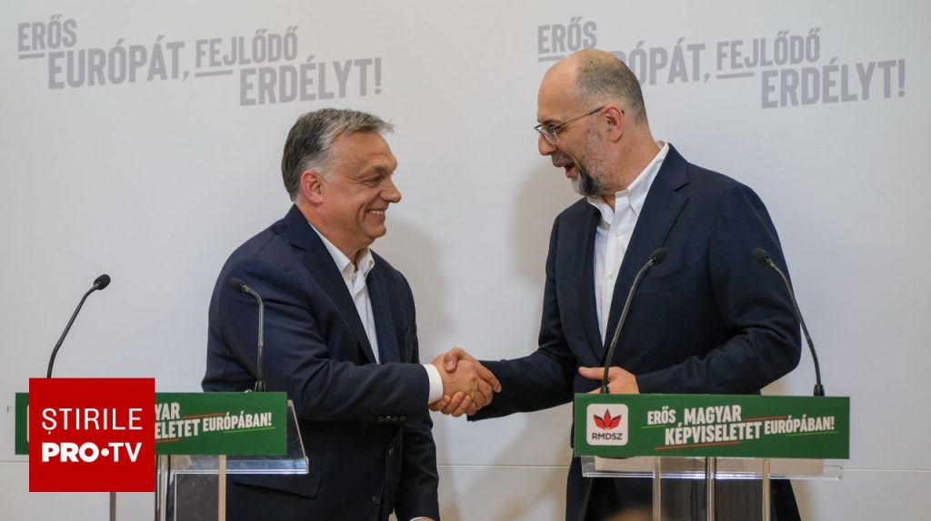 Kelemen Hunor, umăr lângă Orban în ultima zi de campanie. „Șeful ardelenilor”