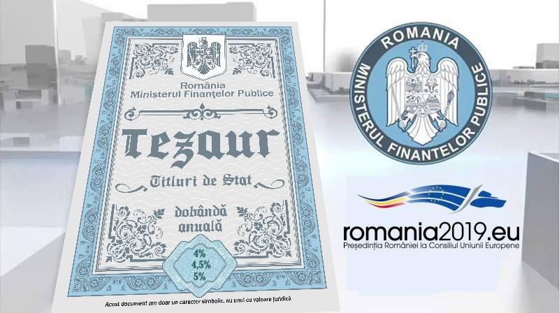 Românii pot investi în titlurile de stat TEZAUR în perioada 6 aprilie – 8 mai 2026, conform anunțului oficial transmis vineri de Ministerul Finanțelor