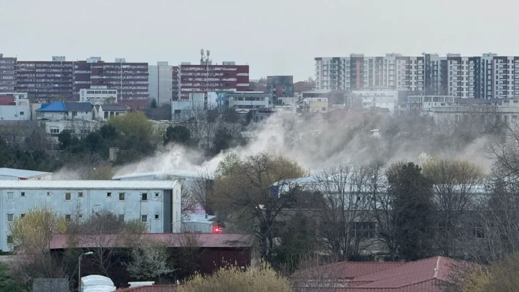 Bărbatul grav rănit în incendiul din Henri Coandă, Constanța, a murit