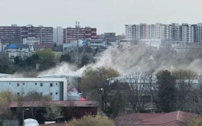 Bărbatul grav rănit în incendiul din Henri Coandă, Constanța, a murit