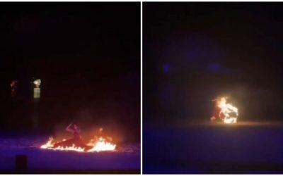 Dansatoare, INCINERATĂ în scenă: A supraviețuit SAL