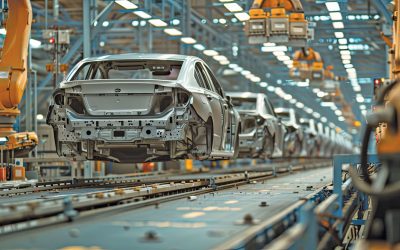 Producția industrială a scăzut cu 1,8% în februarie, lovind economia