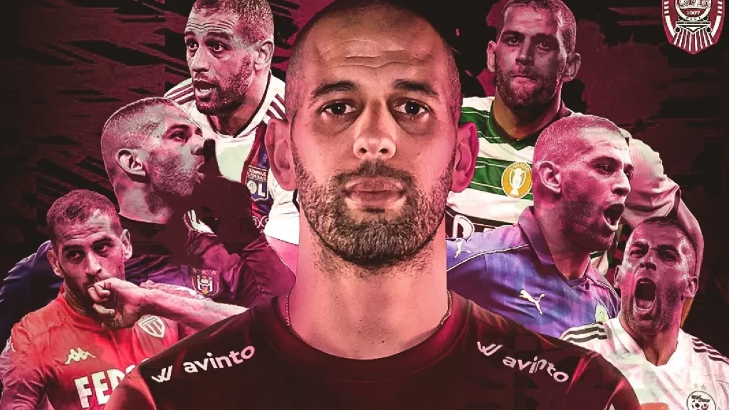 CFR Cluj, lovitură grea: Islam Slimani, OUT!