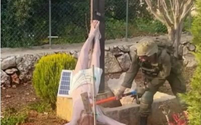Armata israeliană confirmă: Soldat lovind statuie Iisus, identificat