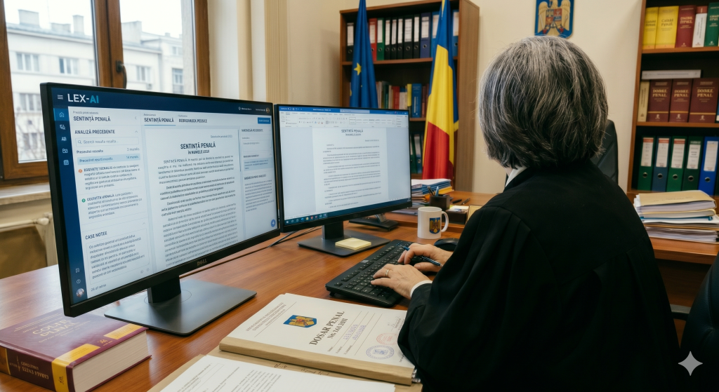 Judecătoare de la Tribunalul București, suspectată de AI în motivare