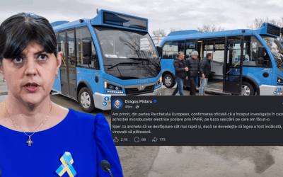 Kovesi lovește în achiziția de microbuze electrice: Ancheta Parchetului European zguduie România!