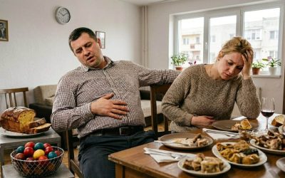 Ai mâncat copios de Paște? Ce semnale îți dă corpul rapid, când să mergi la medic