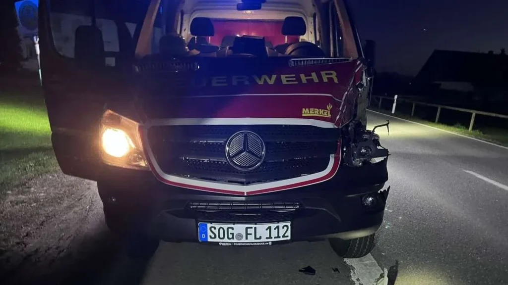 Localitate germană, fără pompieri: Român a distrus singura autospecială