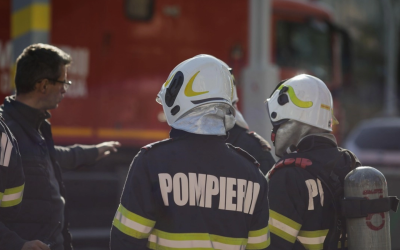 Incendiu devastator la un fast-food din Cluj, noaptea. Ce a provocat flăcările