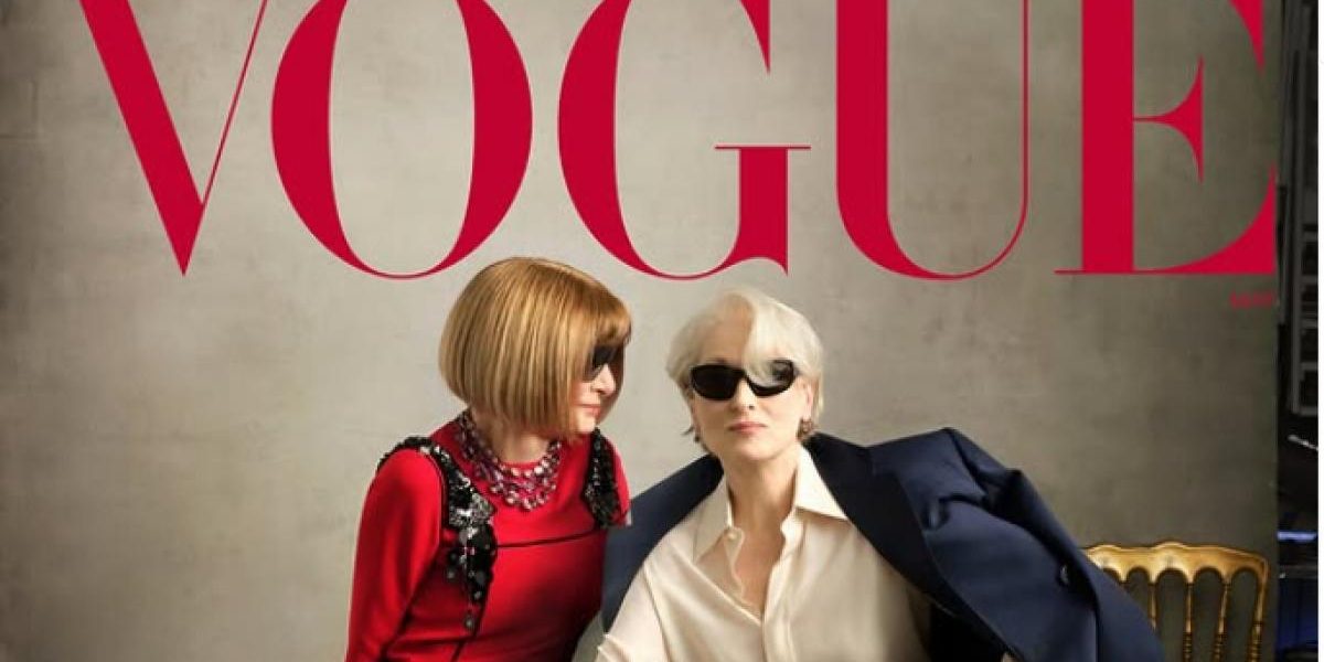 Meryl Streep și Anna Wintour, pe coperta Vogue! Anunță „Diavolul se îmbracă de la Prada 2”