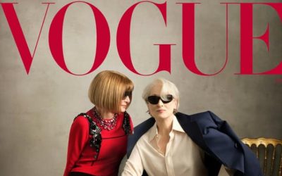 Meryl Streep și Anna Wintour, pe coperta Vogue! Anunță „Diavolul se îmbracă de la Prada 2”