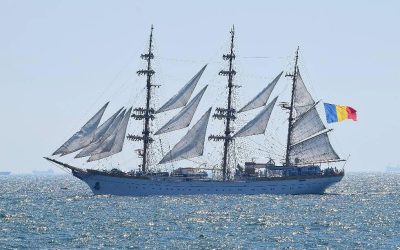 Navă Școală a Marinei Române, în misiunea transatlantică de cinci luni