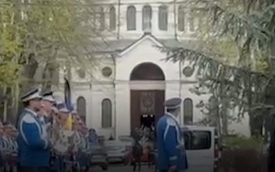 Mircea Lucescu, condus pe ultimul drum: Salve de tun la Cimitirul Bellu