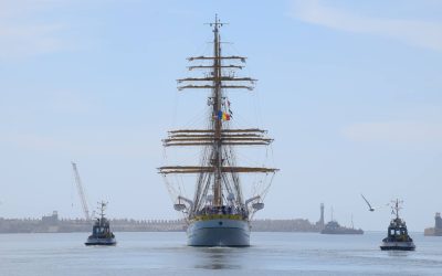 Nava-școală Mircea părăsește Constanța: 5 luni de marș internațional