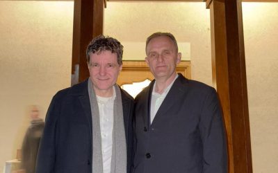 Nicușor Dan, cu șeful PSD Prahova la mănăstire, în Vinerea Mare