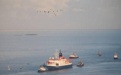 Insulă misterioasă, ascunsă pe hărți, descoperită de un spărgător de gheață