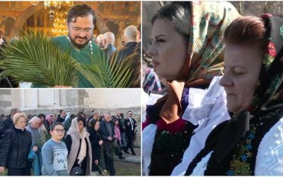Credincioșii ortodocși din întreaga țară au sărbătorit astăzi Floriile, o zi cu o semnificație profund religiousă, ce marchează intrarea lui Iisus în Ierusalim