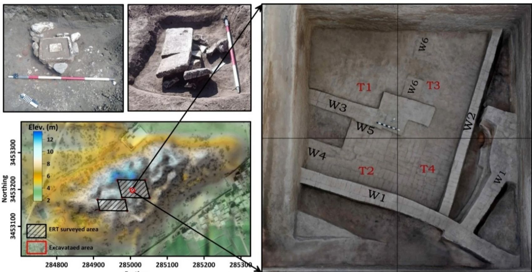 O structură ocultă, găsită sub un oraș antic egiptean