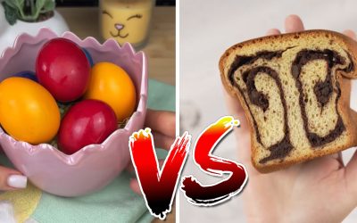 O felie de cozonac versus 4 ouă: Ce îngrașă mai mult? Calcule calorice