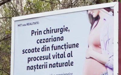 Diana Buzoianu atacă panourile despre cezariană: Sesizare la Protecția Consumatorilor și primării