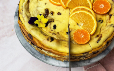 Desert fin cu brânză și portocală: Rețeta rapidă pentru weekend