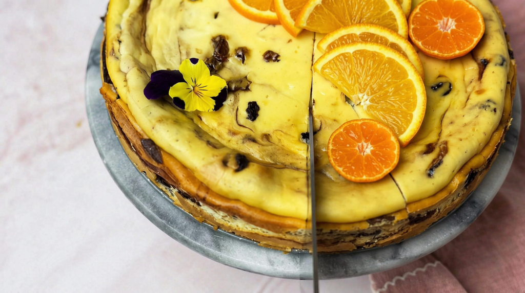 Desert fin cu brânză și portocală: Rețeta rapidă pentru weekend