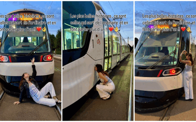 O femeie din Franța, în vârstă de 44 de ani, și-a declarat public dragostea față de un tramvai
