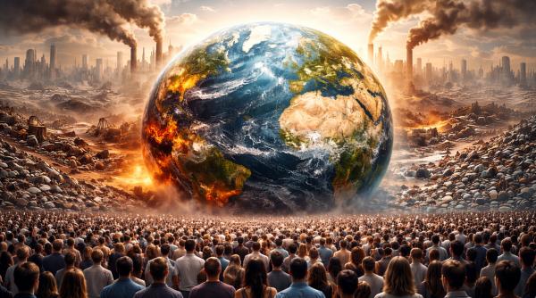 Populația globală a depășit limitele sustenabilității planetei Universul se află într-un moment critic, în care numărul oamenilor de pe Terra a ajuns la un nivel care pune în pericol echilibrul mediului înconjurător