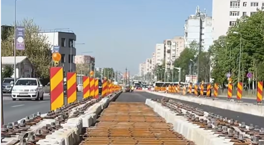 Lucrări de amploare în București: Tramvai nou pe Prelungirea Ghencea