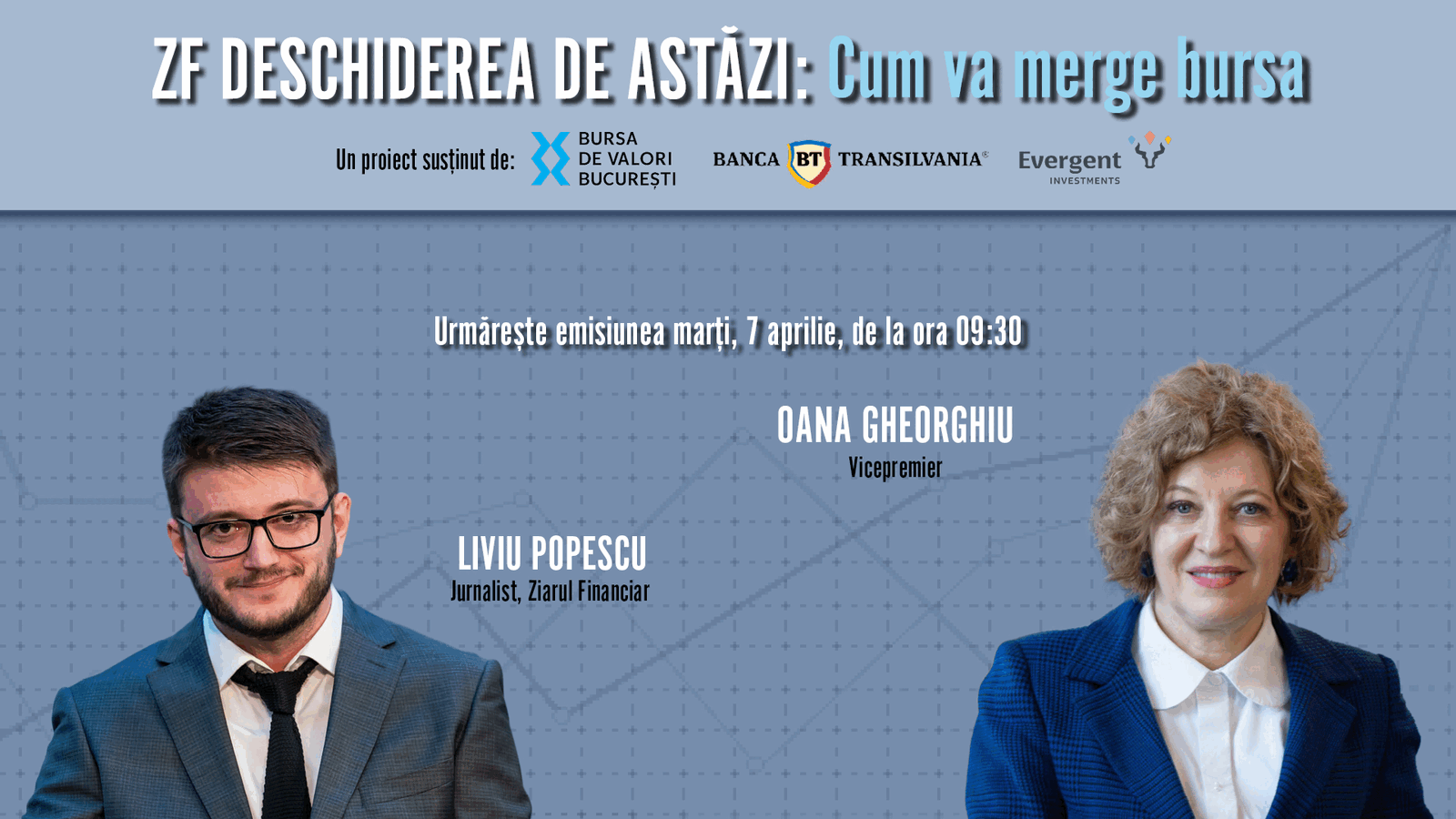 Cum va evolua bursa începând de astăzi, discuție cu Oana Gheorghiu la ora 9.30