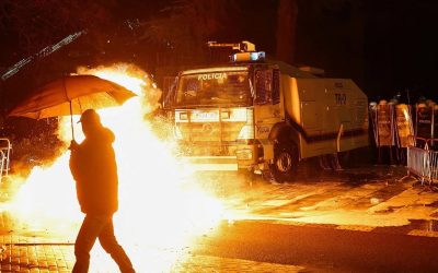 Arestări masive la Tirana: Opoziție, în spital după ciocniri violente