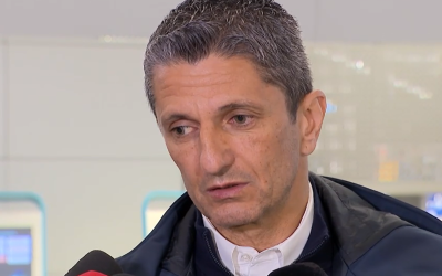 Răzvan Lucescu, emoții pe aeroport: „Aș vrea să vă dau un sfat”
