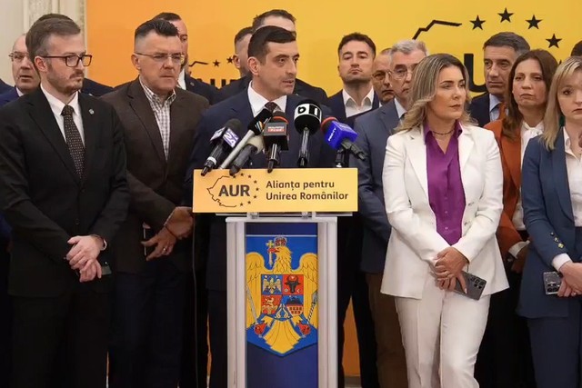 Simion ocolește moțiunea PSD: AUR nu exclude o eventuală colaborare