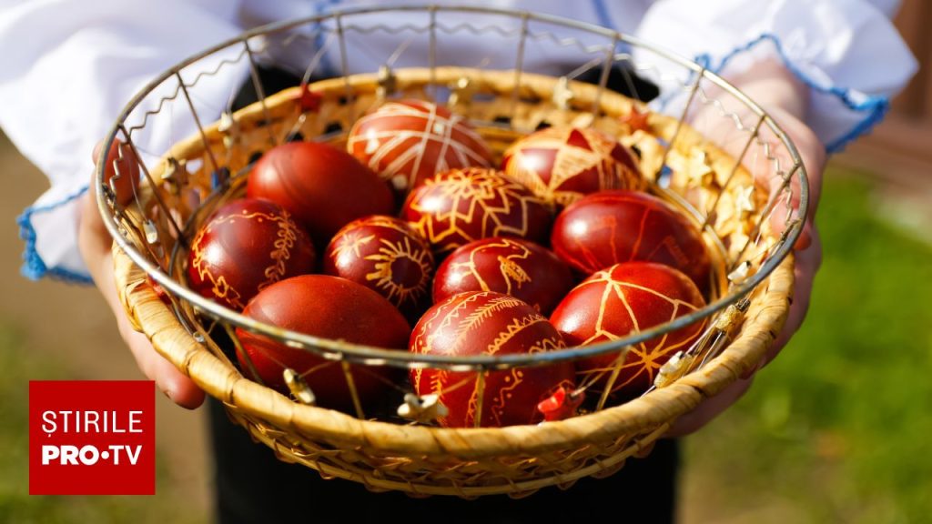 De ce vopsim ouă roșii de Paște? Răspunsul surprinzător din spatele tradiției