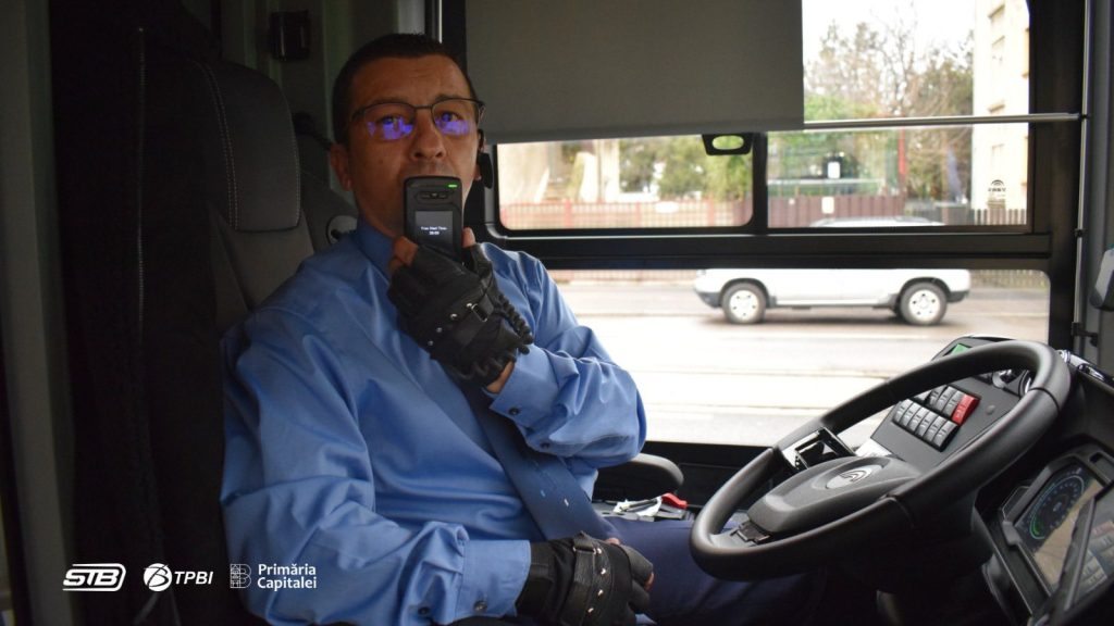 Troleibuzele STB, cu alcooltest: Șoferii BUZĂ, opriți la start!