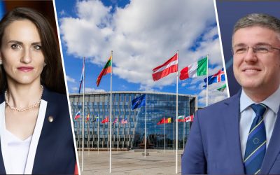 Țoiu și Darău, în vizită la NATO: Ce urmăresc la Bruxelles privind industria