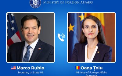 Oana Țoiu și senatorul Marco Rubio, discuții despre securitate și economie