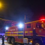 Incendiu devastator într-un bloc din Sighetu Marmației: 80 de persoane, evacuate