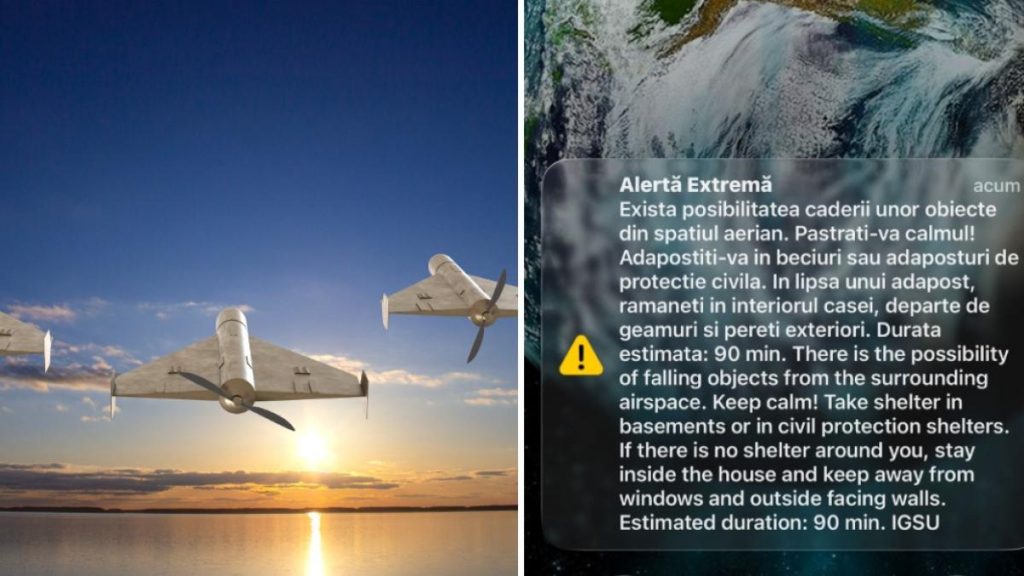 Atac cu drone rusești la granița cu România: Alertă RO-Alert în Tulcea