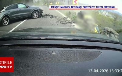 Mămică însărcinată, ȘOC la Valea Oltului: Accidentul fatal, filmat