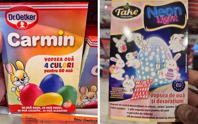 Dezvăluiri-șoc: Ce conțin coloranții de ouă LIDL și Kaufland?