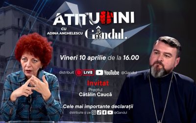 Emisiunea „Atitudini cu Adina Anghelescu” revine pe micile ecrane vineri, 10 aprilie, începând cu ora 16:00