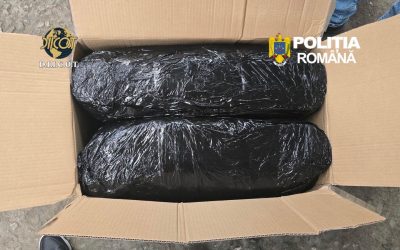 Captură la Târgu Mureș: 13 kilograme de canabis aduse din Spania