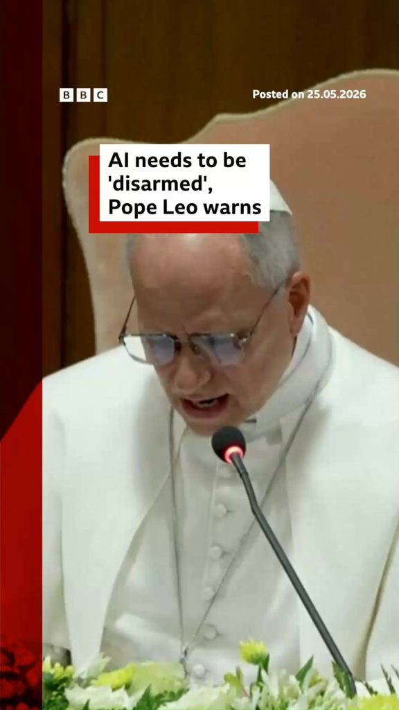 Papa Francisc avertizează: Inteligența Artificială trebuie „dezarmată”
