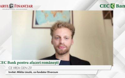 CEC Bank, partener pentru afacerile românești. Miklos Laszlo (Diverzum): Joburi pentru tineri, testăm în Ungaria