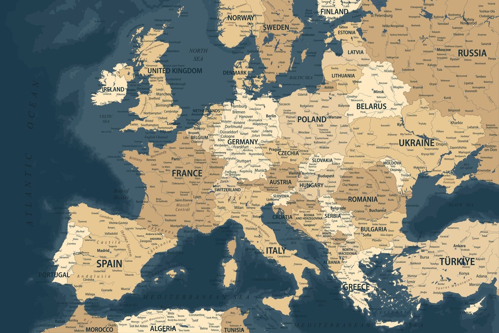 Test de cultură generală: Ce state formează Eurasia?