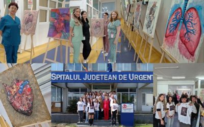 Culori și viață la Spitalul Județean Buzău: Expoziție despre fragilitate
