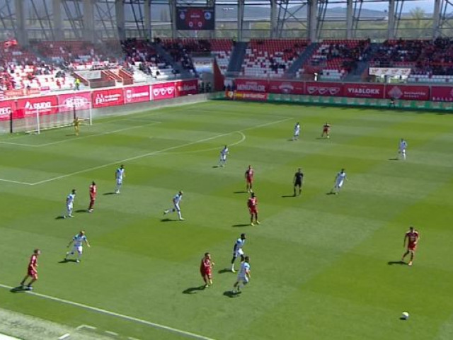 Sepsi – Corvinul: Haruț sparge gheața din penalty. 1-0 pe DGS 1