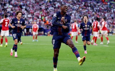 PSG – Arsenal 1-1: Dembele, din penalty, egalează pe Digi Sport